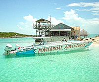 The base of the day at Ship Channel Cay